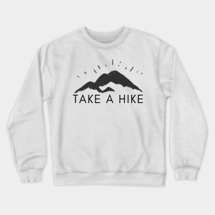 Take a Hike Mountain Sunrise Crewneck Sweatshirt